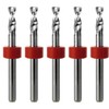 Carbide Drill Bits with 1/8" Shanks (Choose Your Size) for