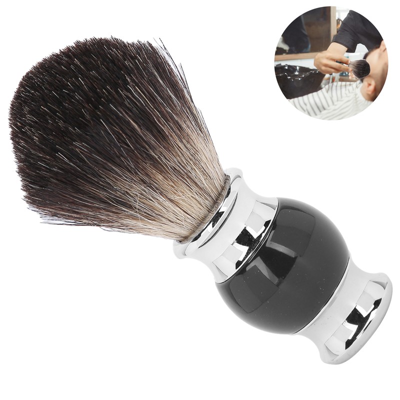 Barber Beard Shaving Brush Soft Bristles Facial Hair Cleaning Shaving