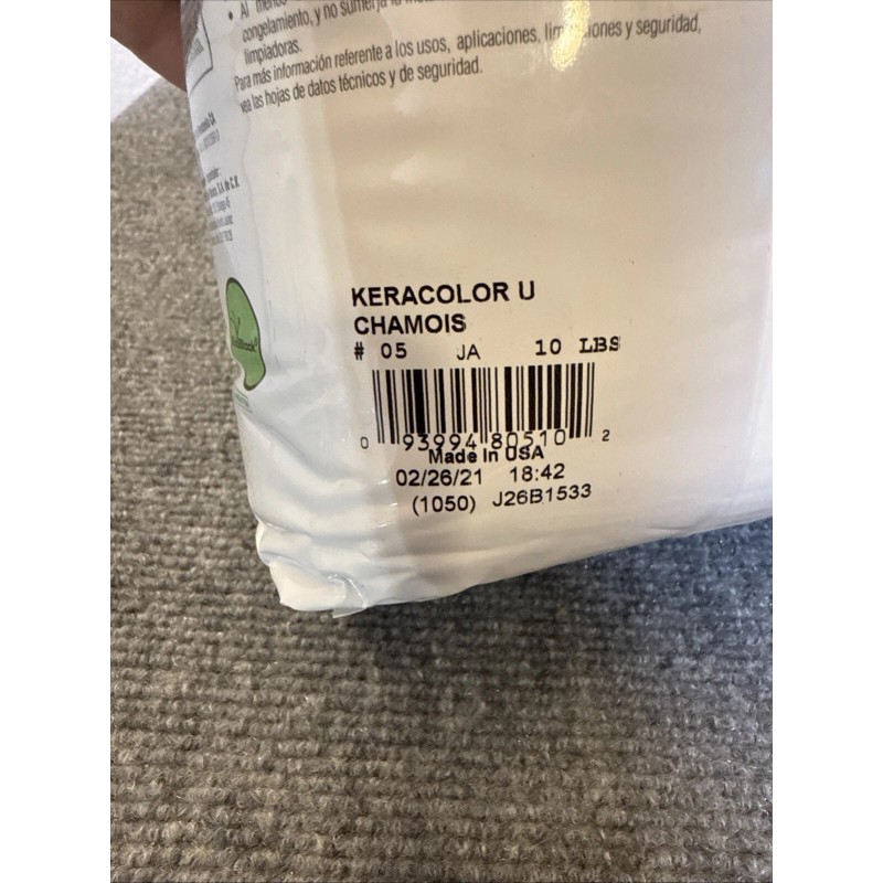 Mapei Grout Keracolor U Unsanded Chamois Color Grout 10 lbs