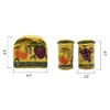 ACK Salt and Pepper Shaker with Napkin holder (Mixed Fruit),