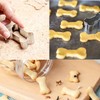 3 Pieces: Dog Bone Cookie Cutter; Dog Cookie Cutter; Dog