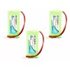 UpStart Battery 3x Battery for AT&T CRL82312 Cordless Phone (700mAh, 2.4V, NI-MH