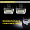 Safego LED Number Plate Light