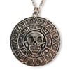 PIDAK Pirate medallion with skull - Caribbean - colour silver