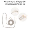 Braided Headphone Wire Fit for se215 se425 se535 se846 ue900(Transparent