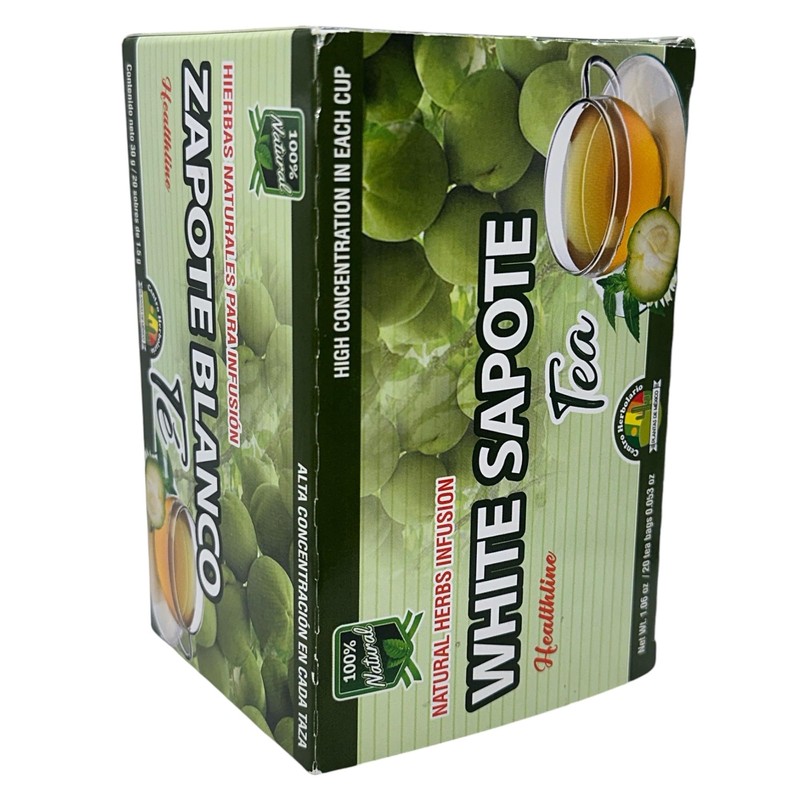 Zapote Blanco TE (WHITE SAPOTE TEA) 20 tea bags 100%