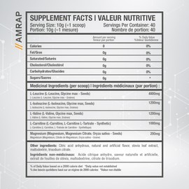 Beyond Yourself - AMRAP BCAA Endurance & Recovery Formula | 40 Servings | 7.2g BCAAs in Optimal 4:1:1 Ratio with added L-Carnitine and Magnesium | Supports Muscle Growth, Recovery, and Fat Metabolism | Vegan, Sugar-Free | Red, White and Boom
