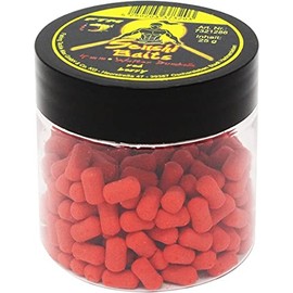 Fishing Tackle Max FTM Senshi Baits 4 mm Wafter Dumbell Boilies Red Berry 7321286 Feeder Feeder Fishing