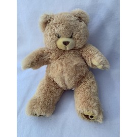 Weighted stuffed animal, Monkey or Teddy Bear with 4 lbs, washable plush buddy, brown bear