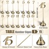 Maitys Maitys 15 Pcs Metal Table Numbers 1-15 with Weighted