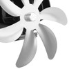 Fireplace Fan, Heat Powered Fan Strong Airflow 7 Blade Aluminum