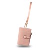 POXIADIV Women's Small Trifold Leather wallet Rfid blocking Ladies Wristlet