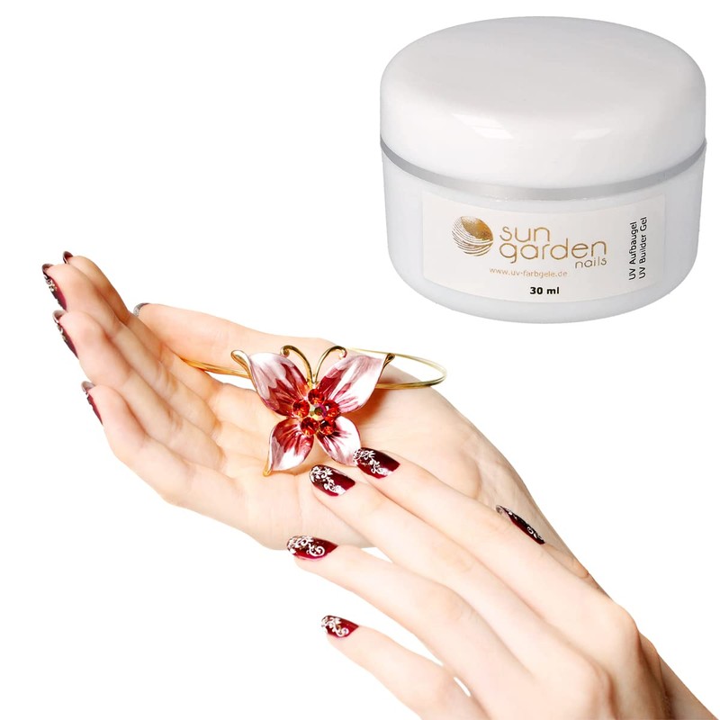 UV Builder Gel 30 ml with 3 Brush Set