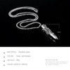 TEMICO Men's Stainless Steel Scorpion Bullet Pendant Urn Necklace For