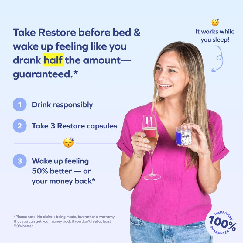 Cheers R&R Combo | Restore + Relief | Feel Better