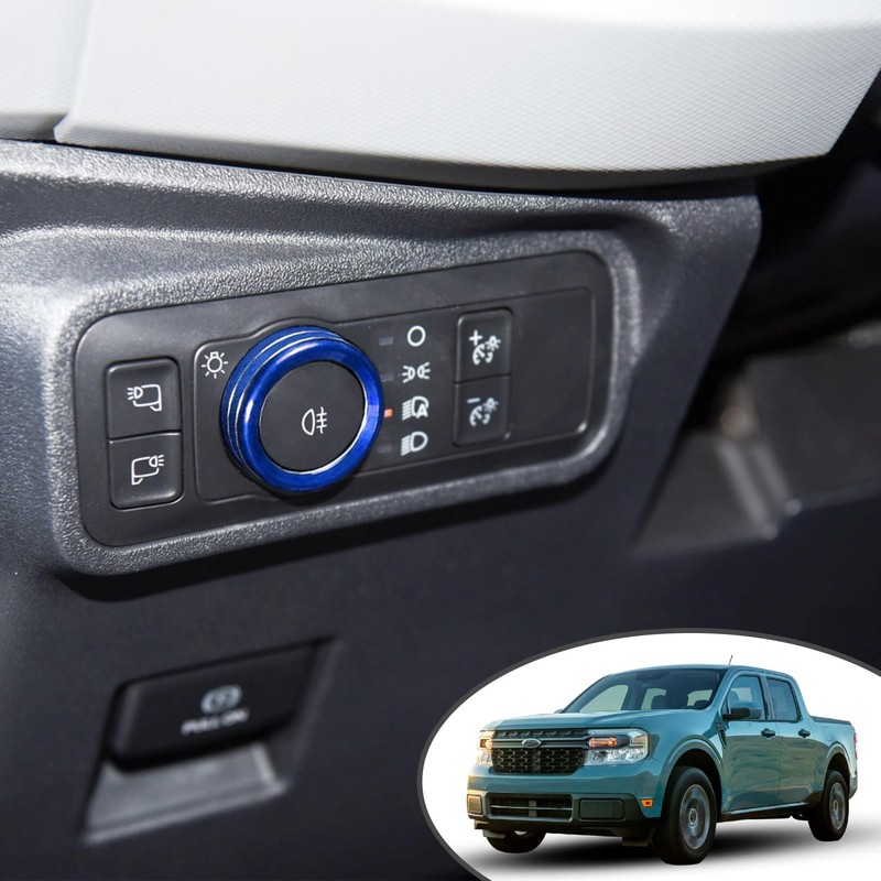 ZOXOQ Air Conditioner Knob Cover for Ford Maverick Accessories 2022