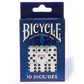 Bicycle Dice 10 Die Package (Pack of 6)