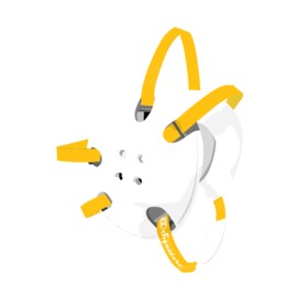 Cliff Keen Custom Signature Headgear - White/Gold