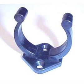 BECKSON MARINE Clipper Clips 3/4" BLK 2PK