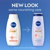 NIVEA Delicate Orchid and Amber Body Wash with Nourishing Serum,
