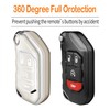 Sindeda for Jeep Key Fob Cover with Keychain Soft Full