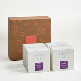 REFRESH.LAB, Herbal Blend Tea in Gift Box, 40 Count(10 Count, Pack of 4)
