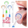 Universo en Linea Cepillo Lengua Silicon Limpiador Lingual Limpieza Bucal Color 2 Piezas Color