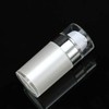 JIHUOO Pack of 2 Acrylic Pump Bottles Empty Travel Emulsion