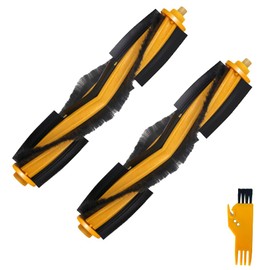JXAXD JXAXD 2 St1ck Walzenb1rsten Hauptb1rste Ersatzteile mit Reinigungsb1rste, Staubsauger zubeh?r sets f1r Saugroboter Ecovacs DEEBOT OZMO 920 950 T8 AIVI Max T9 T5 N5 N7 N8+ N8 Pro DX55 DX93 DJ65