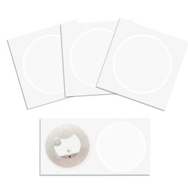 CosyCaya Pack of 50 NFC Ntag216 Label Ntag216 NFC Labels NFC 216 Ntag216 NFC Cards 13.56 MHz NFC Labels 888 Bytes Memory