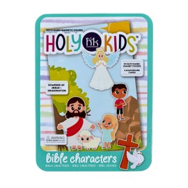 Holy Kids Jesus and Friends - Faith Based Magnet Set is an Interactive and Entertaining Magnetic Play Set Intended to Foster Spiritual Engagement for Children in a Quiet and Relaxed Manner.