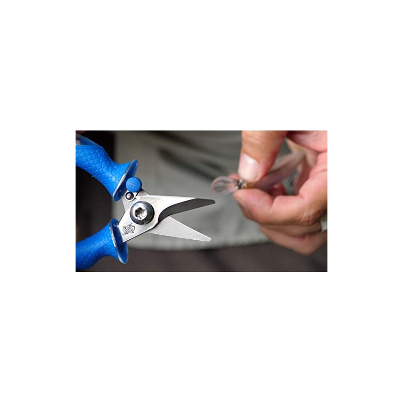 CUDA 5.25" Titanium Bonded Mini Snips Compact Durable Fishing Braid,