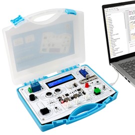 ELECROW All-in-one Starter Common Board Kit Compatible with Arduino with 15 Sensors and 21 Lessons