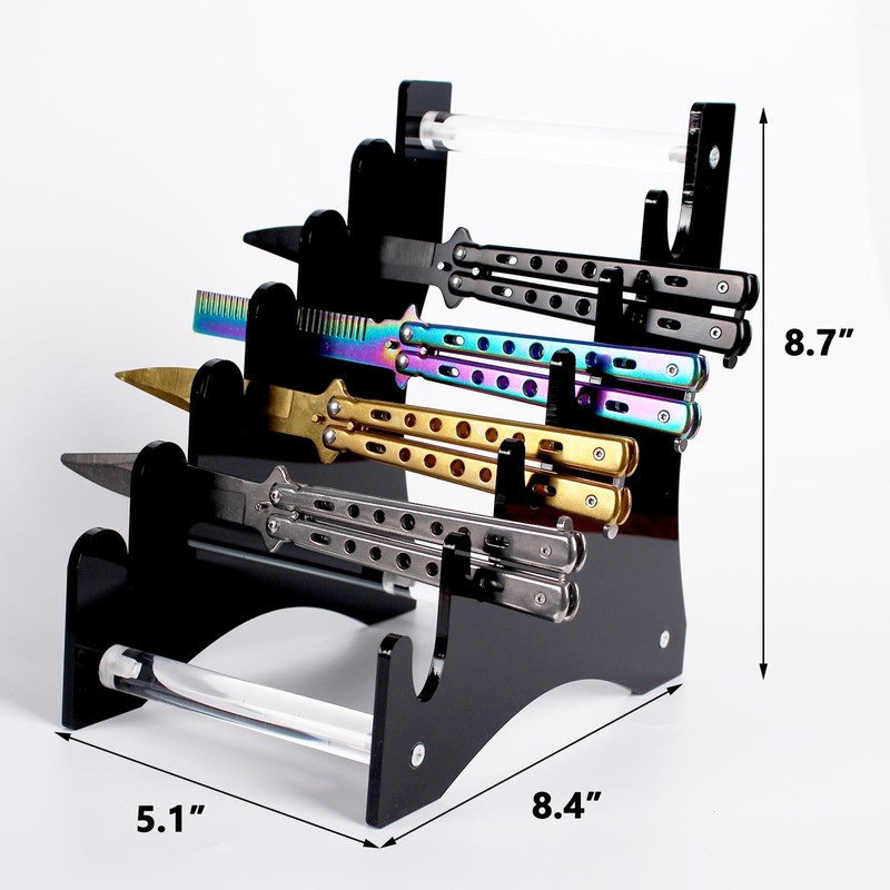 ​Knife Display Stand Knife Stand Display Knife Storage Holder Acrylic