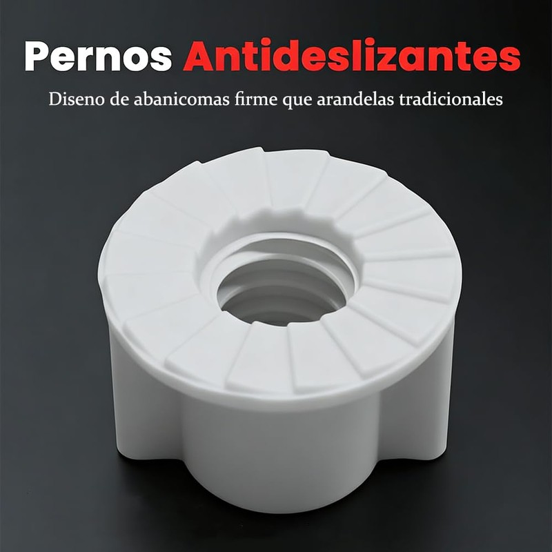 4 piezas Tornillos para Asiento de Inodoro, Tornillos de Anclaje