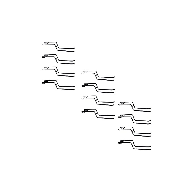 PROSLAT 63324K ProRack Double Side Hook Accessory Pack (12 Pack),