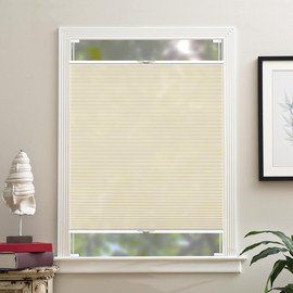 Flamax Custom Size Tension Holding Top Down Bottom Up Cellular Shades, Privacy Light Filtering Top Down Bottom Up Cellular Shades, Energy-Saving Honeycomb Blinds, Noise Reduction Honeycomb Blinds
