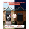 VEVOR Automatic Chicken Coop Door, Battery Powered Chicken Coop Door