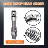 2 Pack 63065 Drop Head Auger T-217 4",Compatible With Ridgid
