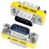 ENUODA 2 Pack Gender Changers 9 Pin Male to Male