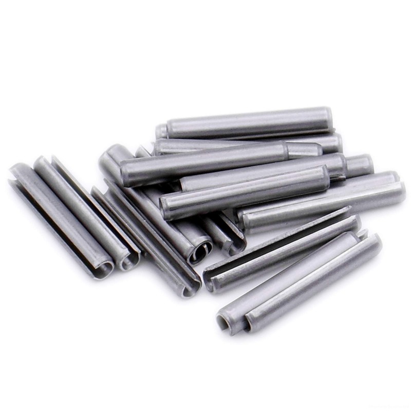 D3.5 (3.5mm x 30mm) Slotted Spring Pin (Heavy) - Stainless