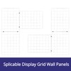 WELLCO Grid Wall Panels, 15.7"x 11.8" Grid Wall for Any