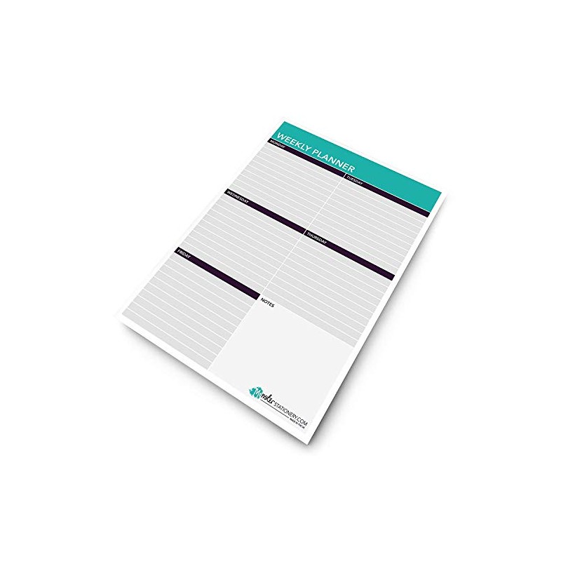 Monster Stationery - A4 Weekly Planner/Things to Do Today/Desk Schedule/to