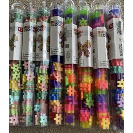 Unbranded LOT OF 15 Target Mini Hashtag 72 count ea Building Blocks Assorted Colors