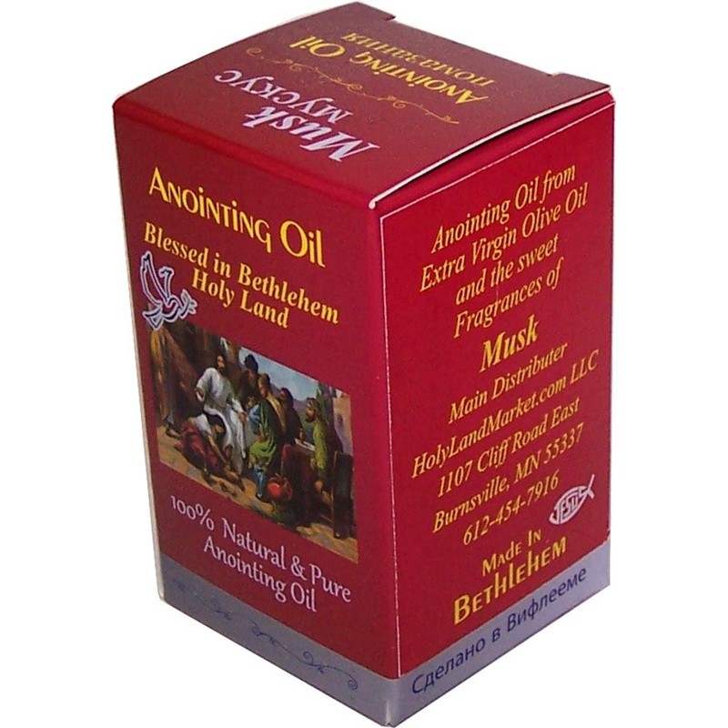 Holy Land Market Anointing Oil - 10ml (.34 fl. oz.)