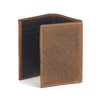 ARIAT Trifold Brindle Calf Hair Wallet, Brown