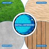 Tacsal 18FT Pool Liner Pad, 18 Foot Round Pool Pads