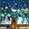 heekpek Christmas Window Stickers Large Xmas Window Stickers Christmas Scene