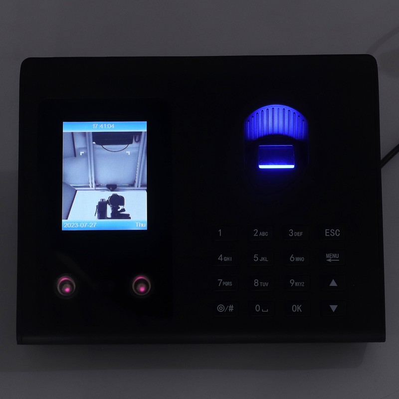 Attendance Machine Biometric Face Fingerprint Password Check In Machine Time