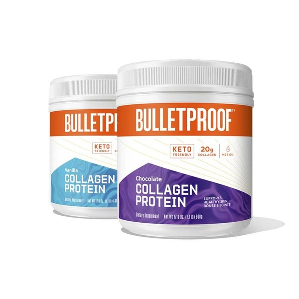 Bulletproof Collagen Protein, Chocolate 500g / 1 Tub